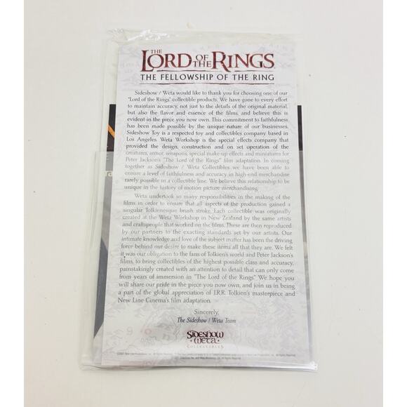 Sideshow Weta Numenorean Infantryman 1:4 Bust Lord of the Rings Fellowship - Picture 5 of 9